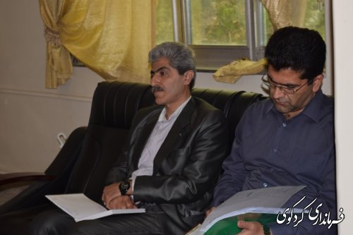 کمیته پشتیبانی ستاد انتخابات شهرستان کردکوی  تشکیل جلسه داد.