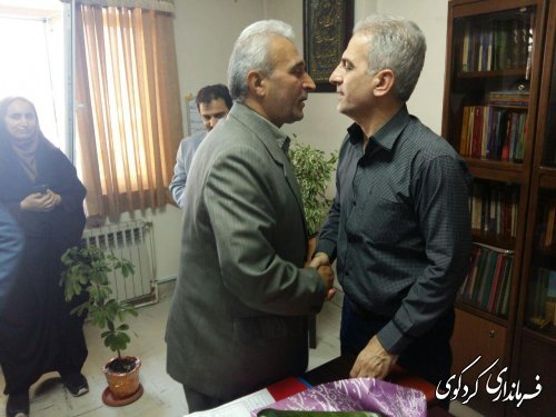 برگزاری آئین جشن تولد در فرمانداری کردکوی