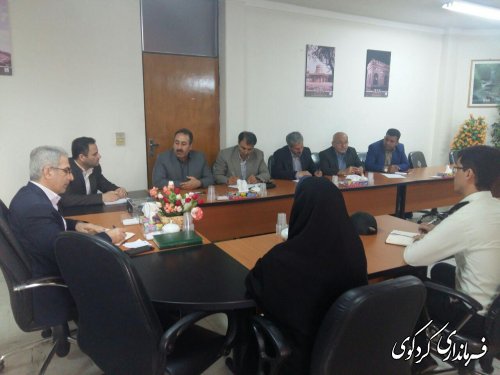 شورای هماهنگی مراکز اموزش عالی شهرستان به ریاست مجتبی جمالی فرماندار کردکوی تشکیل شد.