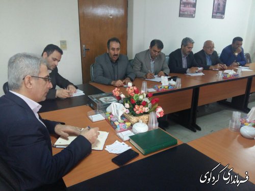 شورای هماهنگی مراکز اموزش عالی شهرستان به ریاست مجتبی جمالی فرماندار کردکوی تشکیل شد.