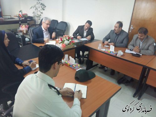 شورای هماهنگی مراکز اموزش عالی شهرستان به ریاست مجتبی جمالی فرماندار کردکوی تشکیل شد.