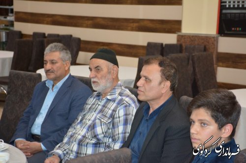 آیین تجلیل از خیرین نیکو کار شهرستان کردکوی با حضور فرماندارکردکوی 