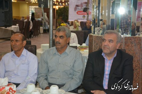 آیین تجلیل از خیرین نیکو کار شهرستان کردکوی با حضور فرماندارکردکوی 