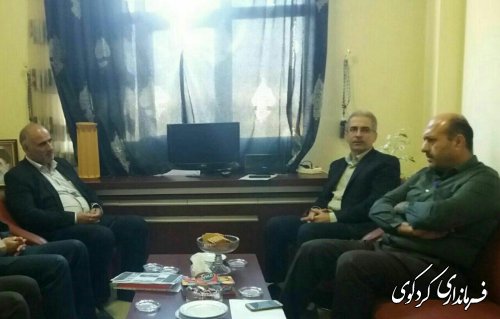 نشست جمالی فرماندار کردکوی با داداشی مدیر کل هواشناسی و مقدم مدیریت بحران استان 