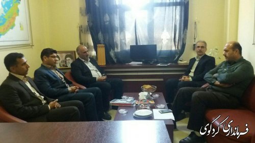 نشست جمالی فرماندار کردکوی با داداشی مدیر کل هواشناسی و مقدم مدیریت بحران استان 