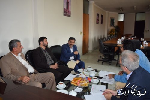 دیدارمدیرکل آموزش و پرورش ومدیر کل نوسازی مدارس استان باجمالی فرماندارکردکوی