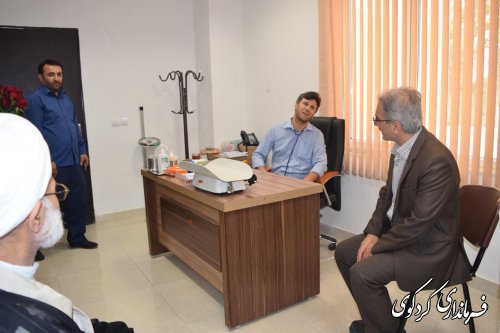 تقدیر روز پزشک با حضور جمالی فرمانداروحجه الاسلام شاعری  امام جمعه کردکوی 