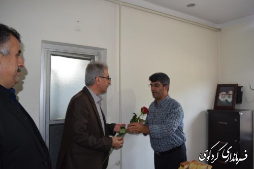 تقدیر روز پزشک با حضور جمالی فرمانداروحجه الاسلام شاعری  امام جمعه کردکوی 