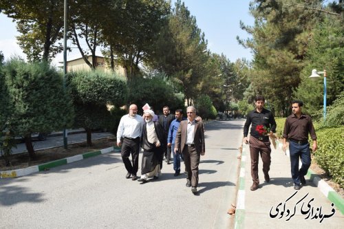 تقدیر روز پزشک با حضور جمالی فرمانداروحجه الاسلام شاعری  امام جمعه کردکوی 