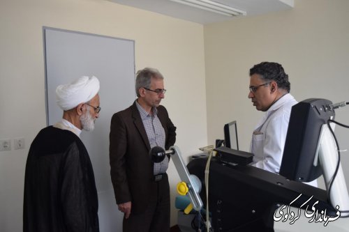 تقدیر روز پزشک با حضور جمالی فرمانداروحجه الاسلام شاعری  امام جمعه کردکوی 