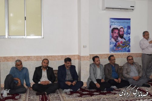 دیدار کارکنان دولت از امام جمعه   با حضور فرماندارکردکوی