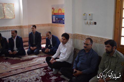 دیدار کارکنان دولت از امام جمعه   با حضور فرماندارکردکوی