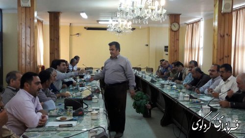 بخشدار مرکزی کردکوی  بر ضرورت تعامل اعضاء شوراها برای پیشبرد برنامه ها در بخش تاکید کرد