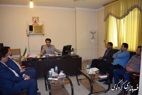 بررسی مسائل و مشکلات مجمع مسکن مهر کردکوی ب حضور معاون فرماندار