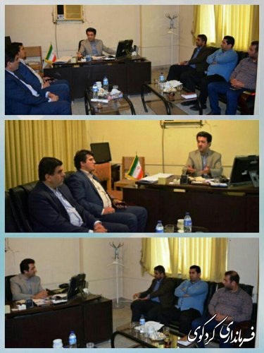 بررسی مسائل و مشکلات مجمع مسکن مهر کردکوی ب حضور معاون فرماندار