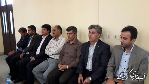 گزارش تصویری از پنجمین جلسه شورای اداری شهرستان با حضور فرماندارکردکوی