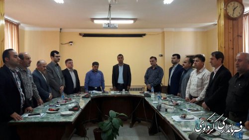 گزارش تصویری از پنجمین جلسه شورای اداری شهرستان با حضور فرماندارکردکوی