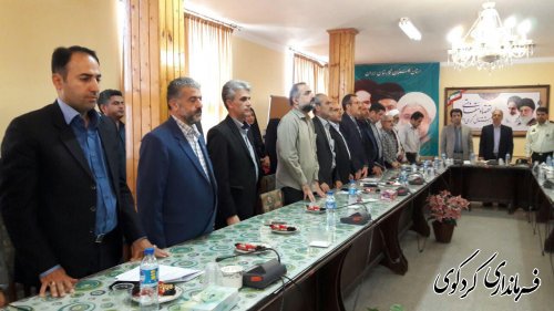 گزارش تصویری از پنجمین جلسه شورای اداری شهرستان با حضور فرماندارکردکوی