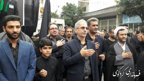 مراسم باشکوه عزاداری  هیئات  مذهبی محلات شهر کردکوی  و روستاهای این شهرستان