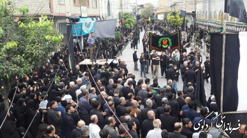مراسم باشکوه عزاداری  هیئات  مذهبی محلات شهر کردکوی  و روستاهای این شهرستان