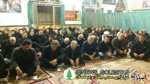 مراسم باشکوه عزاداری  هیئات  مذهبی محلات شهر کردکوی  و روستاهای این شهرستان