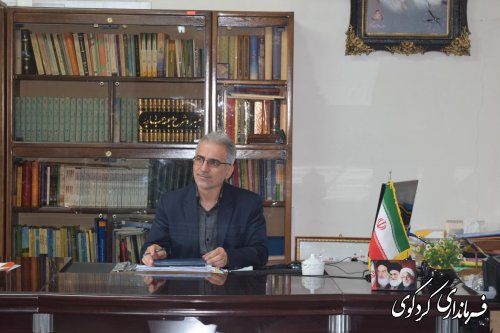 دیدار دهیار و اعضای شورای اسلامی  مهترکلاته با جمالی فرماندار کردکوی 