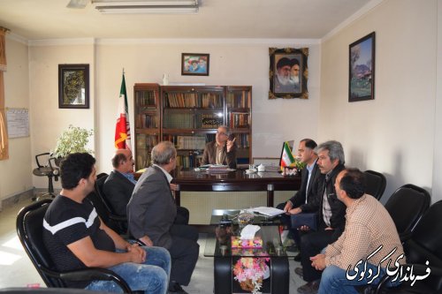 تعدادی از شهروندان با حضور در محل کار جمالی فرماندار کردکوی با وی دیدارکردند