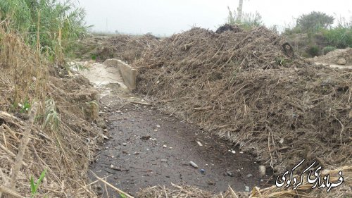  بازدید جمالی فرماندار بهمراه بخشدار و مسئول امور آب کردکوی از روستای مهترکلاته