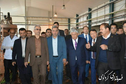 بازدید هیاتی سیاسی_اقتصادی از جمهوری قزاقستان از شهرک صنعتی کردکوی