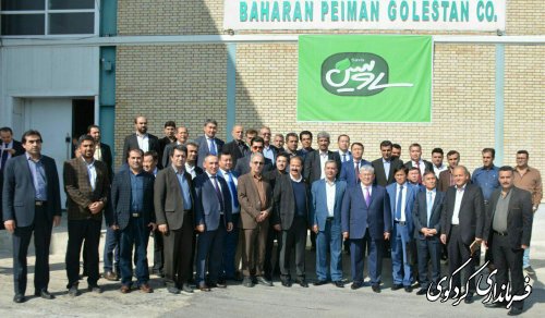 بازدید هیاتی سیاسی_اقتصادی از جمهوری قزاقستان از شهرک صنعتی کردکوی