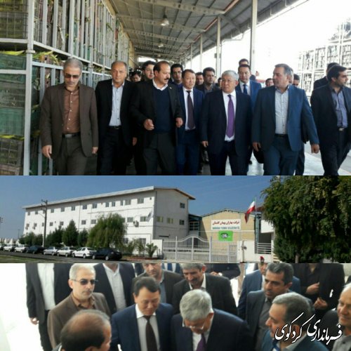 بازدید هیاتی سیاسی_اقتصادی از جمهوری قزاقستان از شهرک صنعتی کردکوی