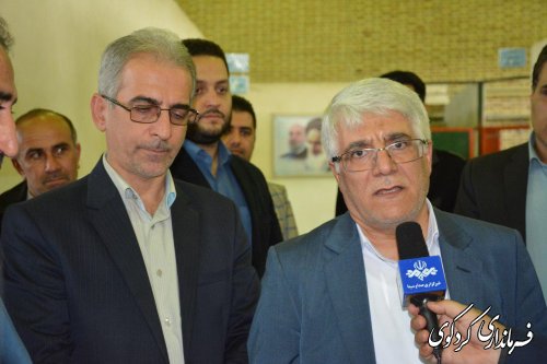 حضوردکتر شمس رییس دانشگاه فنی و حرفه ای کشور در کردکوی