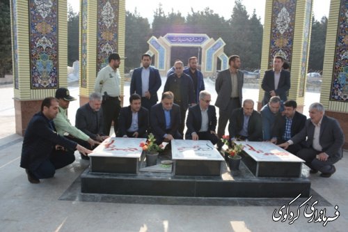 حضور دکتر مناف هاشمی استاندار گلستان در شهرستان کردکوی