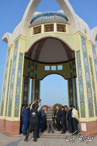 حضور دکتر مناف هاشمی استاندار گلستان در شهرستان کردکوی