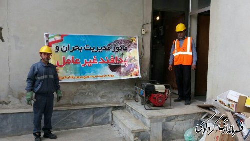 اجرای پدافند غیر عامل در فرمانداری کردکوی