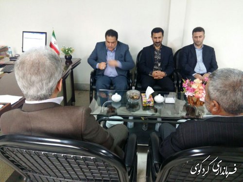 دیدار رئیس دادسرای نظامی استان با جمالی فرماندار کردکوی