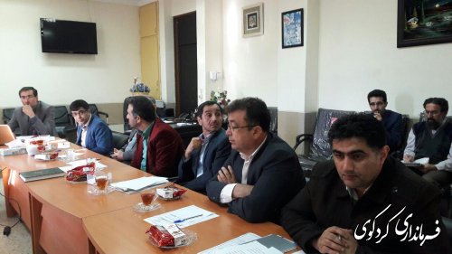 ششمین جلسه شورای آموزش و پرورش شهرستان کردکوی به ریاست جمالی فرماندارکردکوی