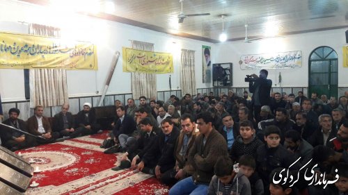 سومین یادواره شهدای گرجی محله ومفید آباد برگزارشد