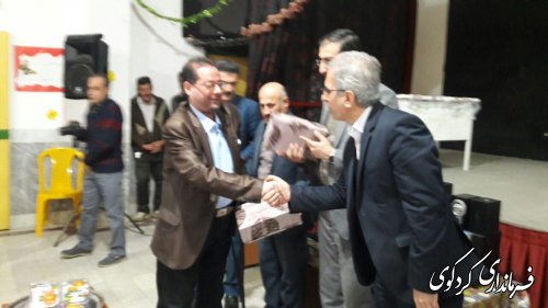  مراسم گرامیداشت روز معلولان و نمایش توانمندیهای آنها، با حضور جمالی فرماندارکردکوی