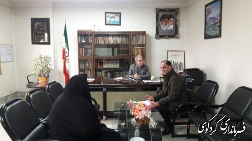 تعدادی از شهروندان با حضور در محل کار جمالی فرماندار کردکوی با وی دیدارکردند.