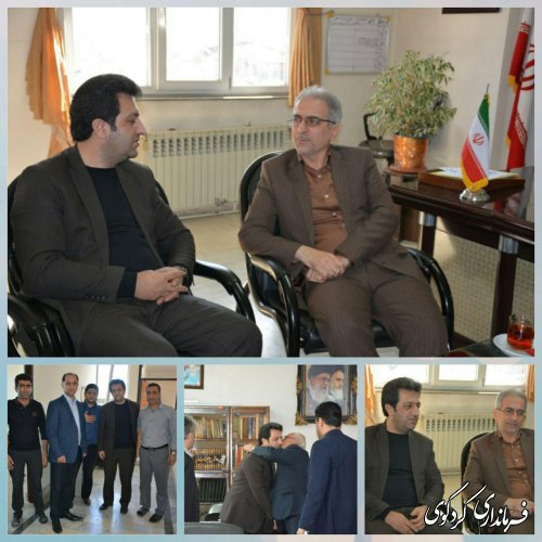 دیدار وگفتگو ی صمیمی فرمانداران کردکوی و بندرگز 