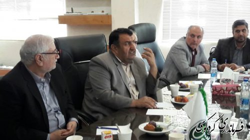 راه حلهای گوناگون رفع موانع تولید در  شهرک صنعتی کردکوی  بررسی شد