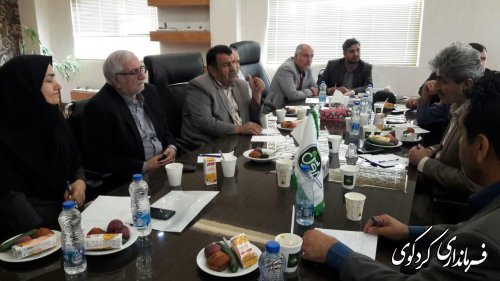 راه حلهای گوناگون رفع موانع تولید در  شهرک صنعتی کردکوی  بررسی شد