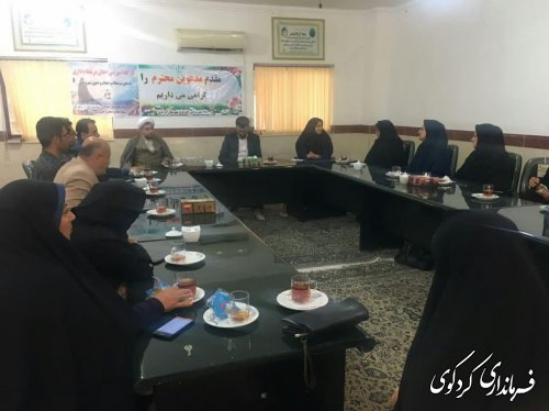 کارگاه آموزشی اخلاق در نظام اداری با محوریت عفاف و حجاب و حقوق شهروندی در دستگاه های اجرایی شهرستان کردکوی برگزار شد.