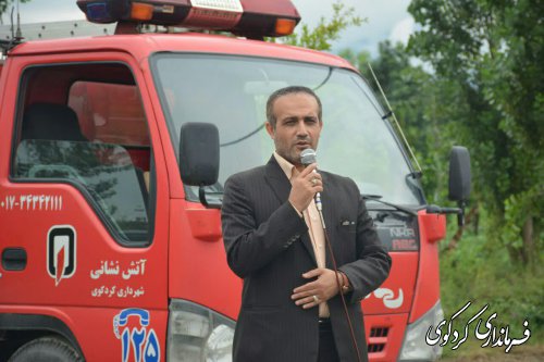 قدمنان فرماندار کردکوی:  ساخت دومین ایستگاه اتش نشانی  در شهر کردکوی 