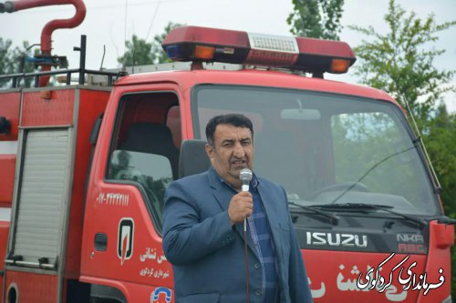 قدمنان فرماندار کردکوی:  ساخت دومین ایستگاه اتش نشانی  در شهر کردکوی 
