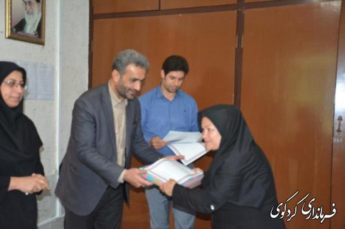   از خدمات ارزنده کارکنان بهزیستی شهرستان از سوی فرماندارکردکوی تقدیر شد
