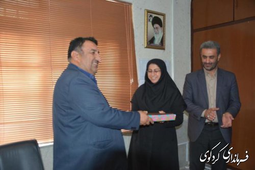   از خدمات ارزنده کارکنان بهزیستی شهرستان از سوی فرماندارکردکوی تقدیر شد