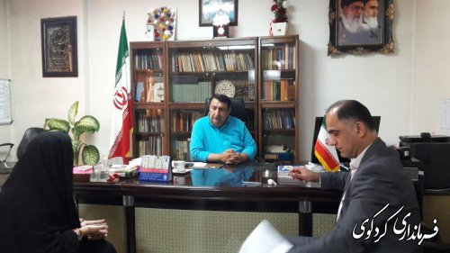 تعدادی از شهروندان بصورت جداگانه با ابراهیم قدمنان فرماندار کردکوی دیدار و گفتگو کردند
