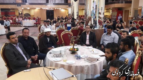 قدمنان فرماندار کردکوی : ورزشکاران مبلغان اصلی فرهنگ اصیل ایرانی و اسلامی در جهان هستند.